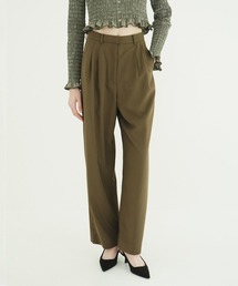 BASIC TUCK PANTS