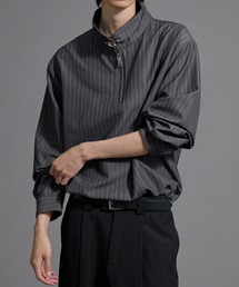 Loose/ルース（ルース）の「ファイヤーマンフック ハイネックハーフジップドローコード長袖シャツ（シャツ/ブラウス）」