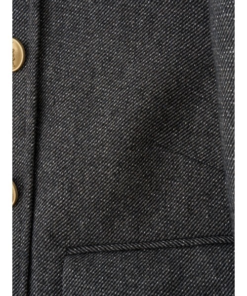 EIMY ISTOIRE(エイミーイストワール)の「CHELSEA JACKET(ノーカラージャケット・レディース・チャコールグレー/チェック・38/36)」の15枚目の写真