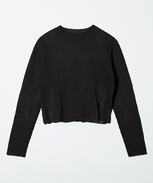 TELOPLAN(テーロプラン)の「【TELOPLAN】26AW新作 Arlo Top / アーロトップ(Tシャツ/カットソー・レディース・BLACK/GRAY/LT.Blue・ONE SIZE)」の5枚目の写真