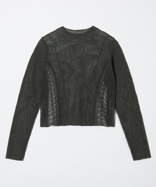 TELOPLAN(テーロプラン)の「【TELOPLAN】26AW新作 Arlo Top / アーロトップ(Tシャツ/カットソー・レディース・BLACK/GRAY/LT.Blue・ONE SIZE)」の6枚目の写真