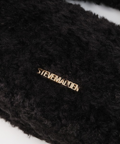 STEVE MADDEN(スティーブマデン)の「ファーラウンドバッグ/S.MADDEN BFLUFFY-XA(ハンドバッグ・レディース・ブラック×ゴールド/レオパード・F)」の13枚目の写真