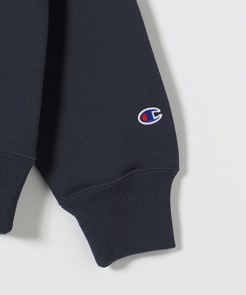 Champion(チャンピオン)の「Champion:〈洗濯機可能〉リバースウィーブ(R) 裏起毛 フーディー パーカー(パーカー・レディース・ネイビー/ブラウン/ライトグレー・ONE SIZE)」の6枚目の写真