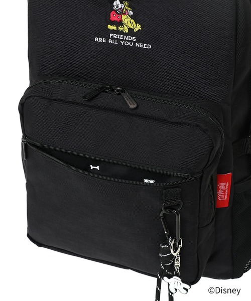 Manhattan Portage(マンハッタンポーテージ)の「TOWNSEND BACKPACK / MICKEY / 26(バックパック/リュック・レディース・ブラック・LARGE)」の7枚目の写真