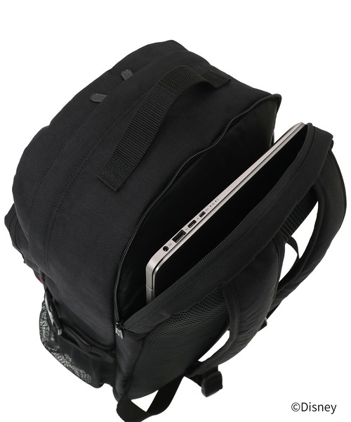 Manhattan Portage(マンハッタンポーテージ)の「TOWNSEND BACKPACK / MICKEY / 26(バックパック/リュック・レディース・ブラック・LARGE)」の12枚目の写真