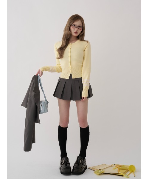 Darich(ダーリッチ)の「Autumn Graceプリーツミニスカート(スカート・レディース・ブラウン/ブラック/ピンク/グレー/ベージュ・M/S)」の9枚目の写真