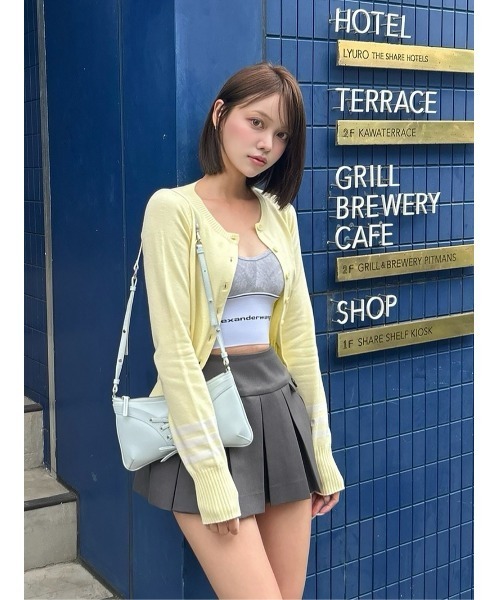 Darich(ダーリッチ)の「Autumn Graceプリーツミニスカート(スカート・レディース・ブラウン/ブラック/ピンク/グレー/ベージュ・M/S)」の17枚目の写真