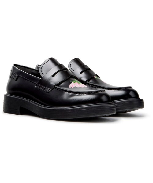 CAMPER（カンペール）の「[カンペール] TWINS / カジュアルシューズ（ドレスシューズ・レディース・ブラック・22.5cm/23.5cm/25.5cm/23.0cm/24.0cm/25.0cm）」の3枚目の写真