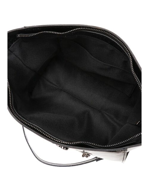 GYDA（ジェイダ）の「GYDADYGプレートGLITTER BAG（トートバッグ・レディース・レッド/シルバー/ブラック・FREE）」の8枚目の写真