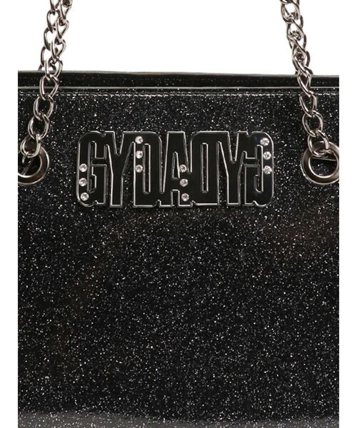 GYDA（ジェイダ）の「GYDADYGプレートGLITTER BAG（トートバッグ・レディース・レッド/シルバー/ブラック・FREE）」の10枚目の写真