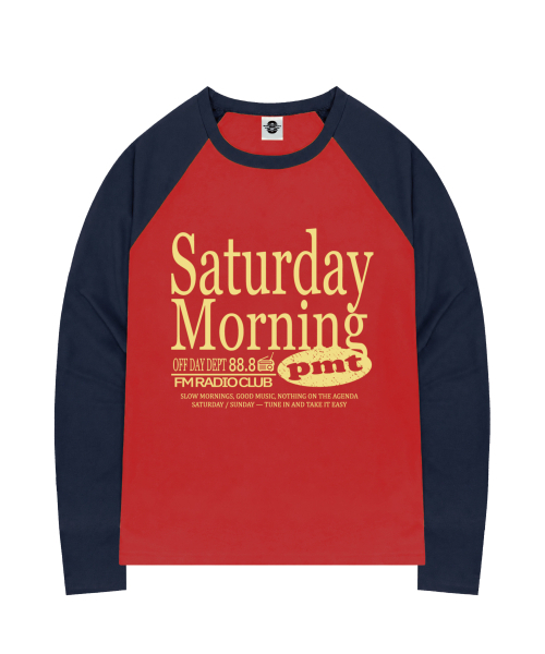 PRIMATE(プライメイト)の「DIAL オーバーサイズ ビビッド ラグラン ロングスリーブ 4色展開(Tシャツ/カットソー・レディース・ネイビー/レッド/ピンク/イエロー・1/2)」の7枚目の写真