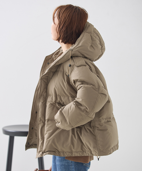 journal standard L'essage(ジャーナルスタンダードレサージュ)の「《追加》STAMMBAUM*L'ESSAGEショートダウンコート(その他アウター・レディース・ブラウン系その他/ブラック・FREE)」の16枚目の写真