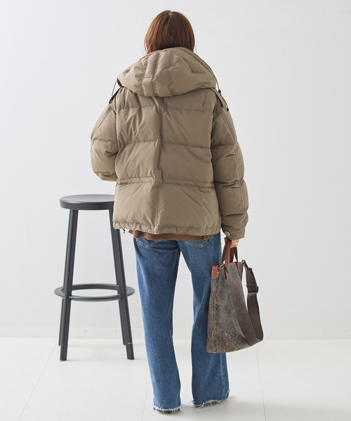 journal standard L'essage(ジャーナルスタンダードレサージュ)の「《追加》STAMMBAUM*L'ESSAGEショートダウンコート(その他アウター・レディース・ブラウン系その他/ブラック・FREE)」の20枚目の写真