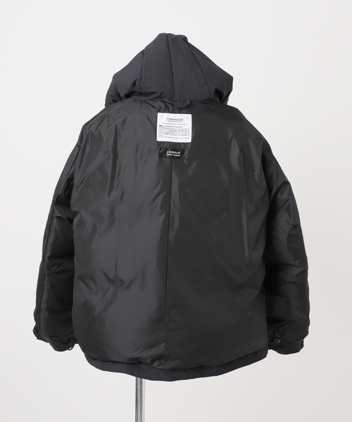 journal standard L'essage(ジャーナルスタンダードレサージュ)の「《追加》STAMMBAUM*L'ESSAGEショートダウンコート(その他アウター・レディース・ブラウン系その他/ブラック・FREE)」の3枚目の写真
