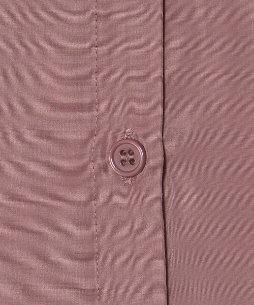 A DAY IN THE LIFE UNITED ARROWS(アデイインザライフユナイテッドアローズ)の「フレア キーネックシャツ <A DAY IN THE LIFE>(シャツ/ブラウス・レディース・オフホワイト/ライトピンク/ブラック・FREE)」の7枚目の写真