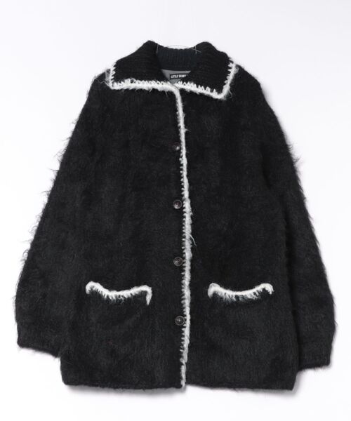 Little sunny bite(リトルサニーバイト)の「【SG】【Little Sunny Bite】long cardigan(カーディガン/ボレロ・レディース・ブラック・SMALL)」の1枚目の写真