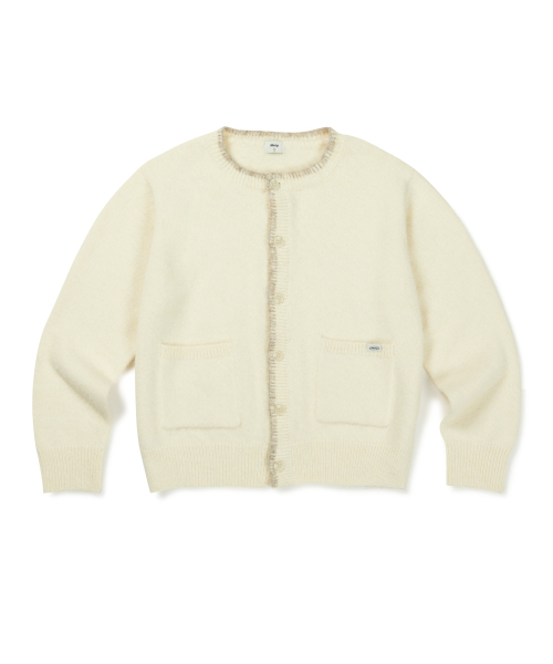 MMLG(エムエムエルジー)の「MMLG COZY STITCH CARDIGAN (IVORY)(カーディガン/ボレロ・レディース・その他・LARGE/X-LARGE/MEDIUM/SMALL)」の2枚目の写真