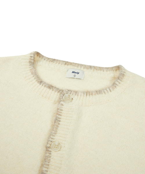 MMLG(エムエムエルジー)の「MMLG COZY STITCH CARDIGAN (IVORY)(カーディガン/ボレロ・レディース・その他・LARGE/X-LARGE/MEDIUM/SMALL)」の4枚目の写真