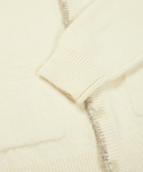 MMLG(エムエムエルジー)の「MMLG COZY STITCH CARDIGAN (IVORY)(カーディガン/ボレロ・レディース・その他・LARGE/X-LARGE/MEDIUM/SMALL)」の7枚目の写真