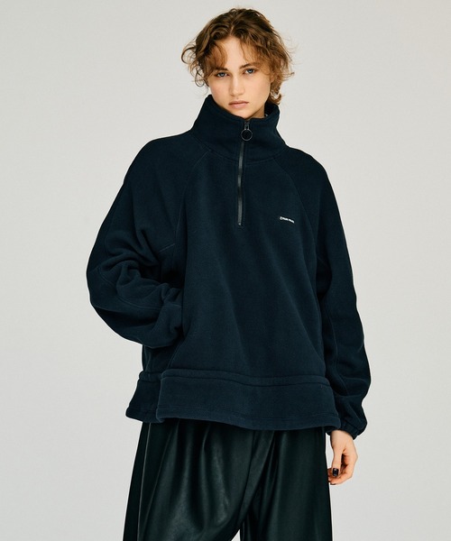 PRANK PROJECT(プランクプロジェクト)の「【2026Winter Pre-Order】フリースペプラムトップ / Fleece Peplum Top(その他アウター・レディース・アイボリー/グレー/ネイビー・FREE)」の14枚目の写真