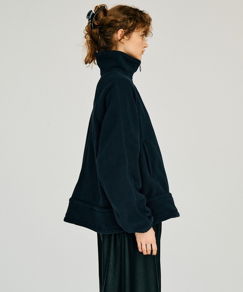 PRANK PROJECT(プランクプロジェクト)の「【2026Winter Pre-Order】フリースペプラムトップ / Fleece Peplum Top(その他アウター・レディース・アイボリー/グレー/ネイビー・FREE)」の17枚目の写真