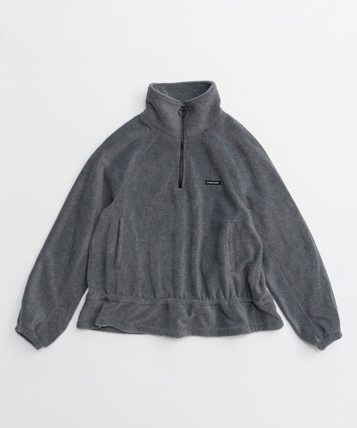 PRANK PROJECT(プランクプロジェクト)の「【2026Winter Pre-Order】フリースペプラムトップ / Fleece Peplum Top(その他アウター・レディース・アイボリー/グレー/ネイビー・FREE)」の19枚目の写真