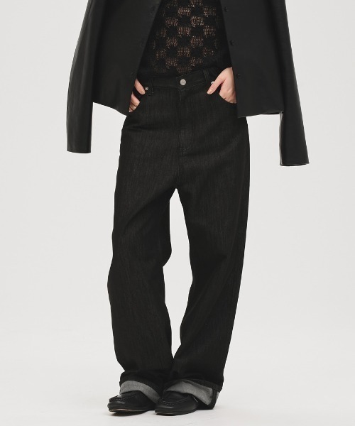TODAYFUL(トゥデイフル)の「Cary's Denim(デニムパンツ・レディース・ブラック・23inch/24inch/25inch/26inch)」の1枚目の写真