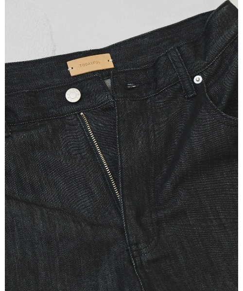 TODAYFUL(トゥデイフル)の「Cary's Denim(デニムパンツ・レディース・ブラック・23inch/24inch/25inch/26inch)」の3枚目の写真