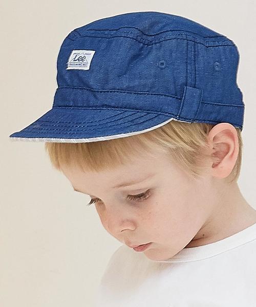Lee（リー）の「【LEE(リー)】 リバーシブル キャップ（キャップ・キッズ・ベージュ/ネイビー・52cm/54cm）」の5枚目の写真