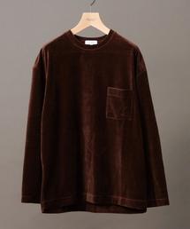 BEAUTY&YOUTH UNITED ARROWS | BY ∴ ベロア ワイドフォルム カットソー(Tシャツ/カットソー)