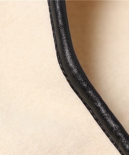 MOUSSY（マウジー）の「BASQUE BERET（キャップ・レディース・ブラック/ホワイト/ネイビー/グレー/ライトベージュ・FREE）」の9枚目の写真