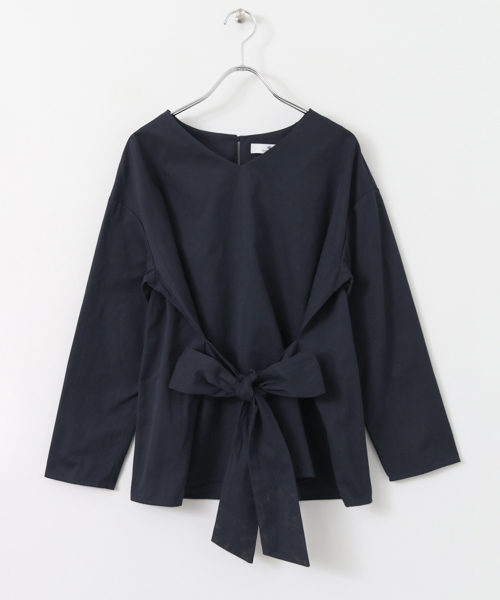 URBAN RESEARCH Sonny Label（アーバンリサーチサニーレーベル）の「Sonny Label ウエストリボンブラウス（シャツ/ブラウス・レディース・ネイビー/ボルドー/ブラウン・FREE）」の20枚目の写真
