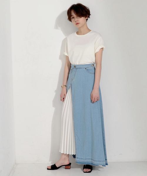 UNITED ARROWS（ユナイテッドアローズ）の「＜Hanes（ヘインズ）＞ クルーネック Tシャツ ◆（Tシャツ/カットソー・レディース・ホワイト/ブラック/ライトピンク/オリーブ・MEDIUM）」の12枚目の写真