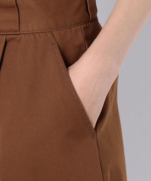 Another Edition（アナザーエディション）の「チノタックショートパンツ ◆（チノパンツ・レディース・ネイビー/ブラウン・FREE）」の11枚目の写真