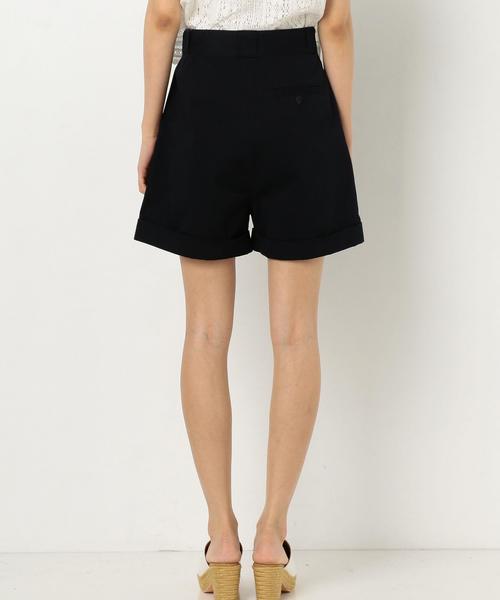 Another Edition（アナザーエディション）の「チノタックショートパンツ ◆（チノパンツ・レディース・ネイビー/ブラウン・FREE）」の6枚目の写真