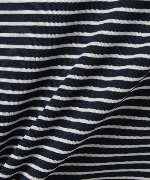 un dix cors(アンディコール)の「ボーダータンク(キャミソール・レディース・モカ/ネイビー・フリ-)」の3枚目の写真