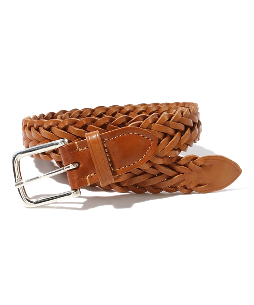 martinique（マルティニーク）の「Whitehouse Cox / メッシュベルト（ベルト・メンズ・ブラック/ライトブラウン・32/34）」の2枚目の写真