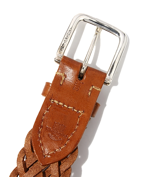 martinique（マルティニーク）の「Whitehouse Cox / メッシュベルト（ベルト・メンズ・ブラック/ライトブラウン・32/34）」の4枚目の写真