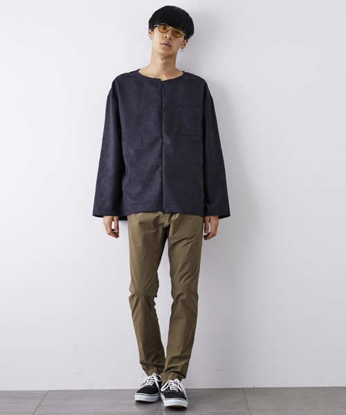 STUDIOUS（ステュディオス）の「【STUDIOUS】4WAYテーパードスラックス（スラックス・メンズ・ブラック/カーキ/ブルー・1/2/3）」の6枚目の写真