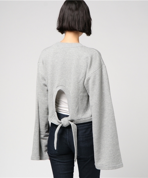 T by Alexander Wang / ティーバイアレキサンダーワン | ボンディング スウェット スカート | ブラック | レディース T by Alexander Wang] ティーバイアレキサンダーワン ドレス