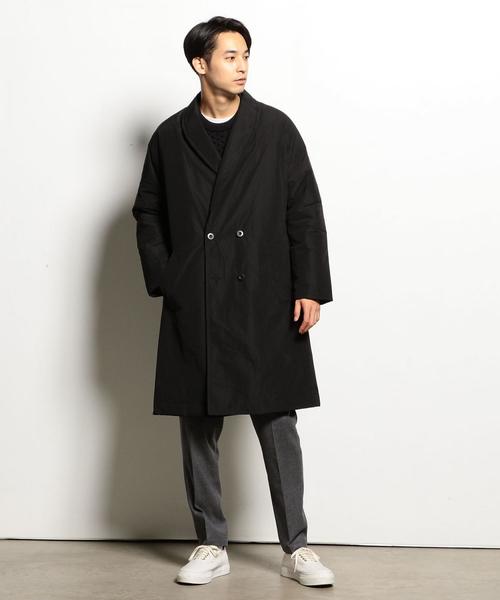 EN ROUTE（アンルート）の「ポリエステルショールカラーコート  