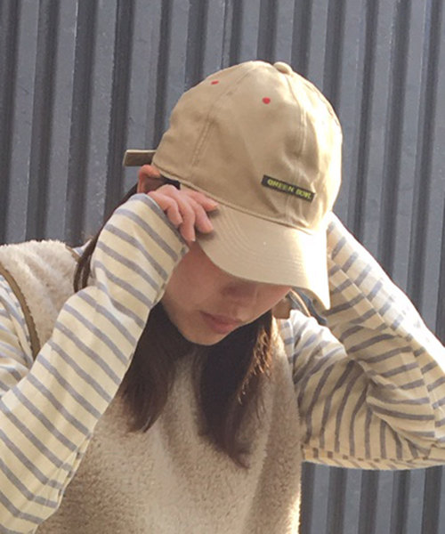 GREEN BOWL（グリーンボウル）の「GREEN BOWL Baseball Cap/グリーンボウルベースボールキャップ（キャップ・メンズ・ブラウン/ベージュ/オリーブ・FREE）」の3枚目の写真