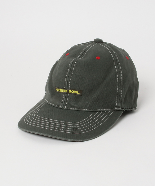 GREEN BOWL（グリーンボウル）の「GREEN BOWL Baseball Cap/グリーンボウルベースボールキャップ（キャップ・メンズ・ブラウン/ベージュ/オリーブ・FREE）」の6枚目の写真