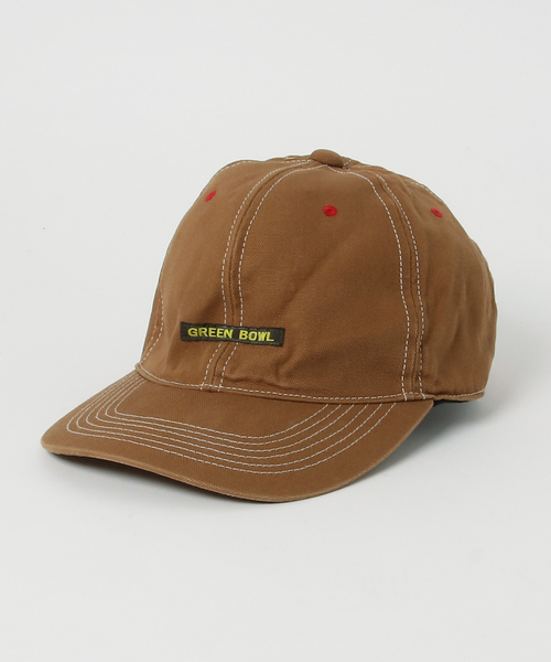 GREEN BOWL（グリーンボウル）の「GREEN BOWL Baseball Cap/グリーンボウルベースボールキャップ（キャップ・メンズ・ブラウン/ベージュ/オリーブ・FREE）」の7枚目の写真