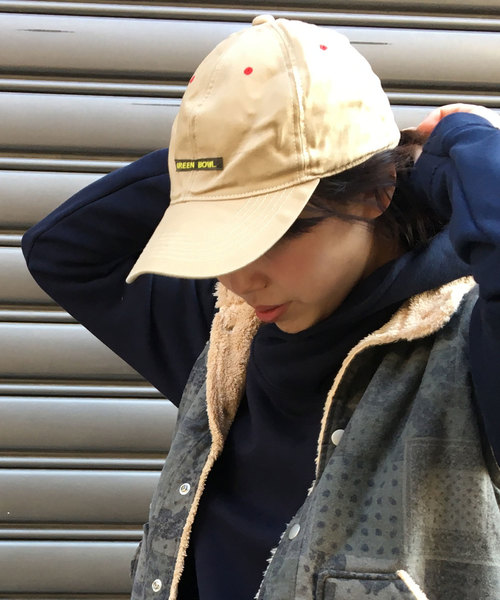 GREEN BOWL（グリーンボウル）の「GREEN BOWL Baseball Cap/グリーンボウルベースボールキャップ（キャップ・メンズ・ブラウン/ベージュ/オリーブ・FREE）」の10枚目の写真
