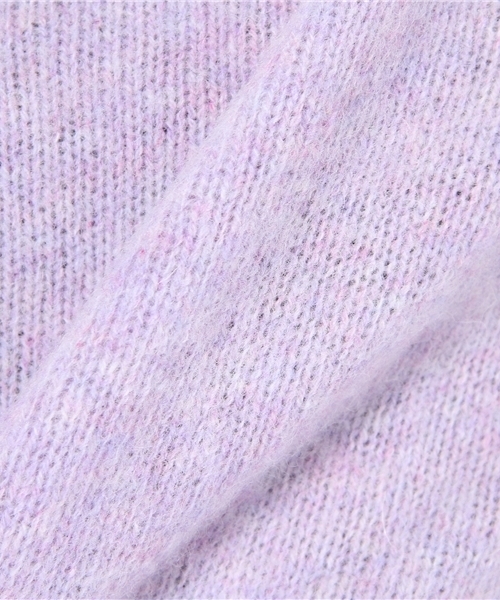 Another Edition（アナザーエディション）の「HARLEY SCOTTISH CN KNIT（ニット/セーター・レディース・ライトグレー/ライム/ライラック/ベージュ・フリー）」の9枚目の写真