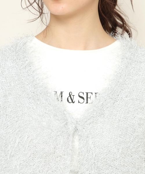 PAGEBOY（ページボーイ）の「シャギーカーディガン（カーディガン/ボレロ・レディース・ホワイト/ベージュ/ラベンダー/ライトグレー/ピンク・FREE）」の17枚目の写真