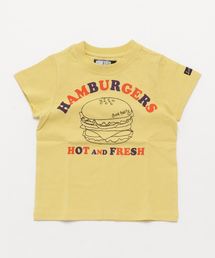 JUNK SOUL / ジャンクソウル　HAMBURGERS 刺繍Ｔシャツ (M4)