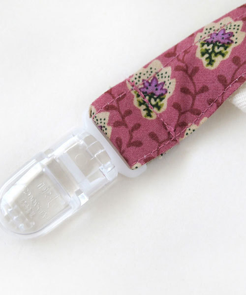 SOULEIADO（ベビー）（ソレイアード）の「【SOULEIADO(ソレイアード) 】クリップ＆ハンカチスタイ（スタイ/よだれかけ・キッズ・ブラウン/ピンク/ブルー・ONE SIZE）」の12枚目の写真