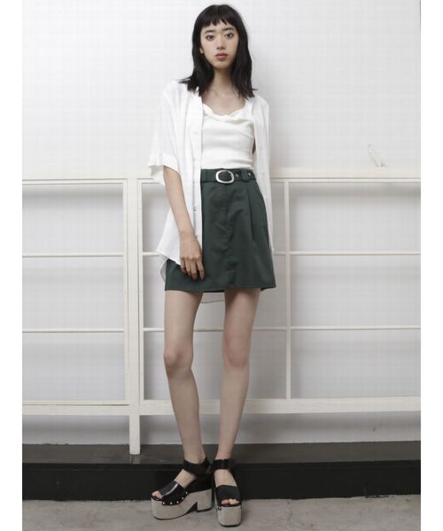 EMODA(エモダ)の「リングベルトスカート(スカート・レディース・ブラック/グリーン/その他・SMALL/MEDIUM)」の11枚目の写真